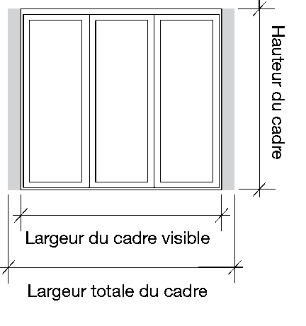 Integrated folding window diagram