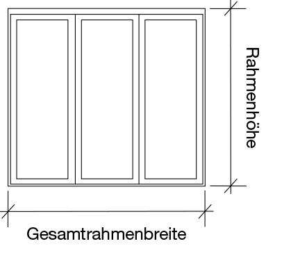 Cornless folding door diagram