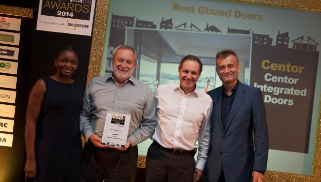 Centor 205 Integrated Folding Doors were named Best Glazed Doors at this years’ Build It Awards.