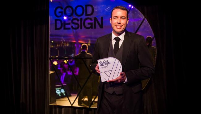 Centor product designer presented with Good Design Award