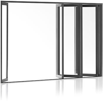 Modern aluminium patio door from Centor